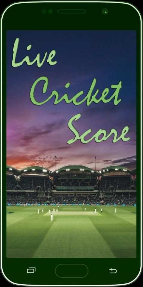 Live Cricket Score & News स्क्रीनशॉट 1