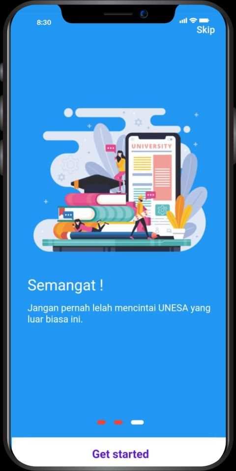 Siakadu Mahasiswa Mobile Apps Unesa screenshot 2