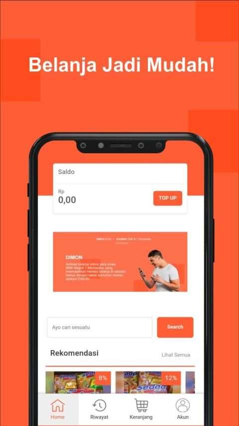 DIMON - Aplikasi Belanja EduSmart screenshot 4