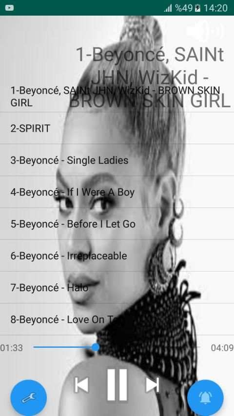 Beyonce ringtone and songs screenshot 2