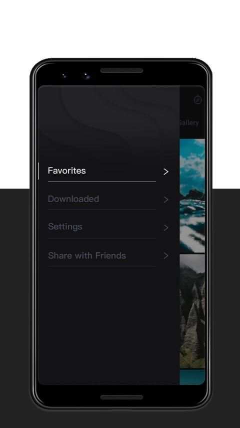 3D 4K Wallpapers Flashlight Compass all in one screenshot 3