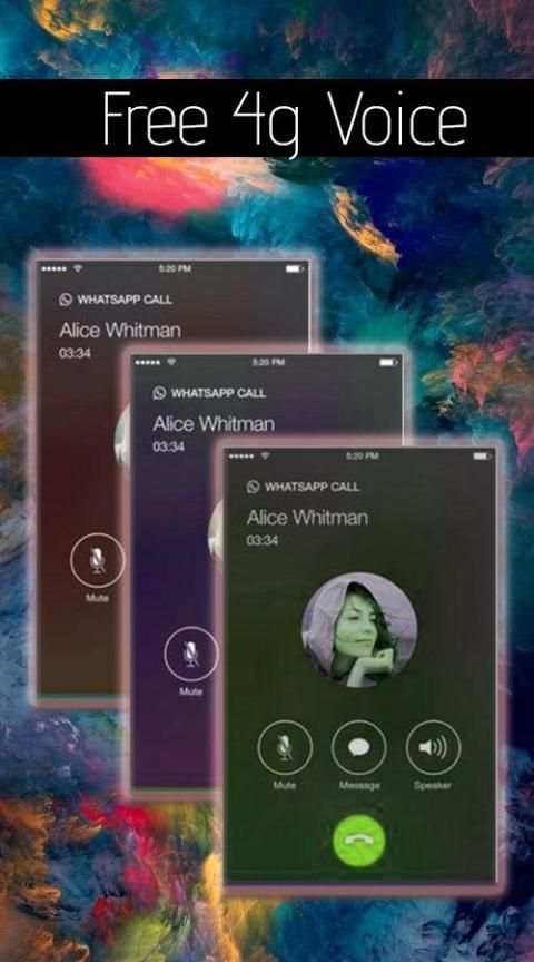 Free 4G Voice Call & Video Call Advice screenshot 3