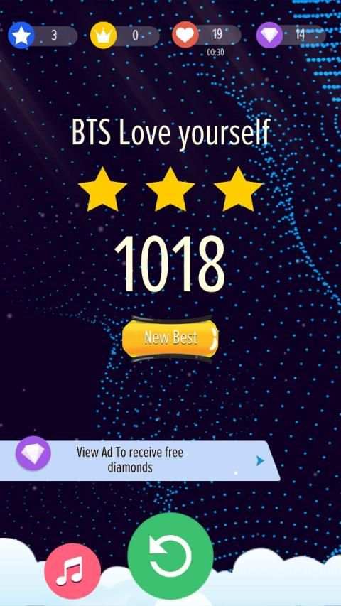 BTS-Kpop-Piano Tiles Master screenshot 5