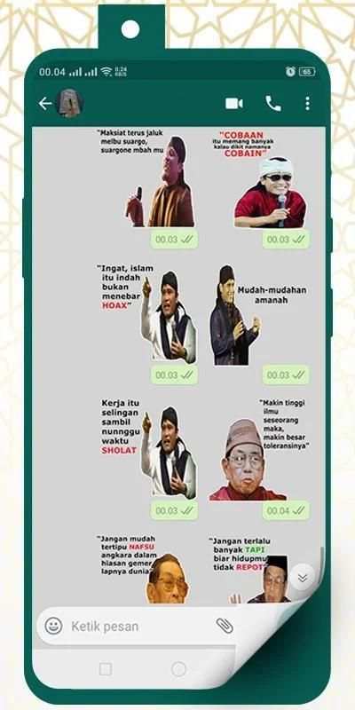 Stiker Gus Miftah WA stiker screenshot 2