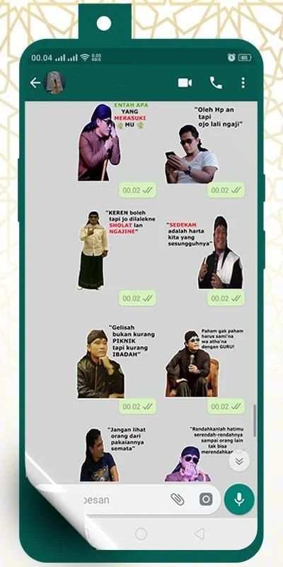 Stiker Gus Miftah WA stiker screenshot 4