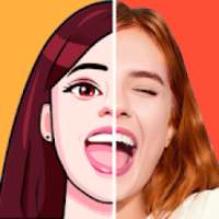 Cartoon Stickers: Cartoonify Celebrity, DIY Emoji on 9Apps