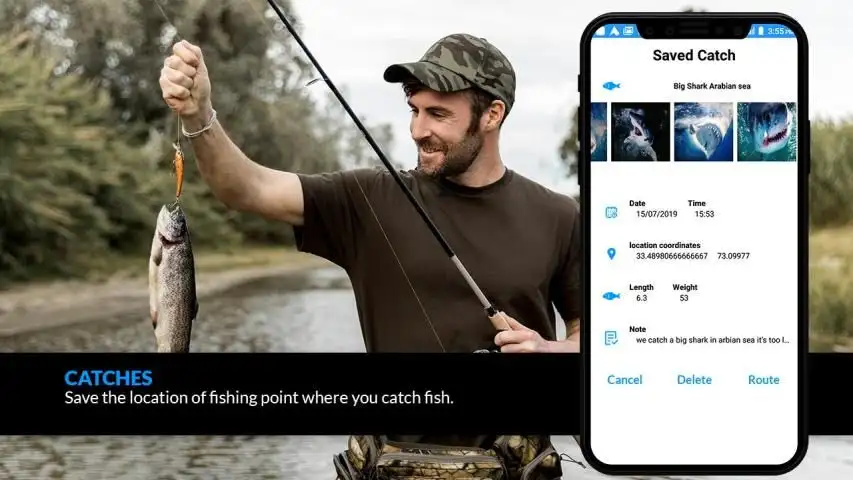 Descarga de la aplicación GPS Fishing Points & Boating HD Forecast 2024 -  Gratis - 9Apps