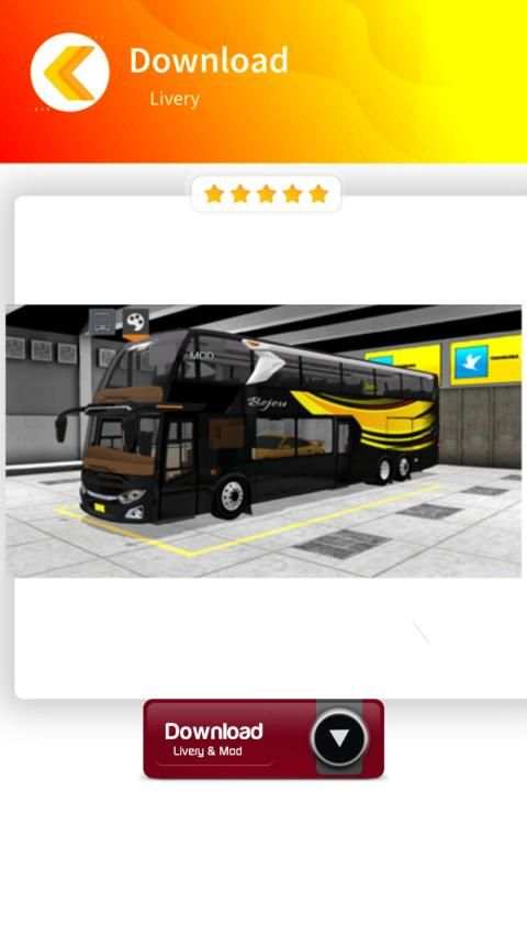 Bussid Bus Voyager Mod स्क्रीनशॉट 3