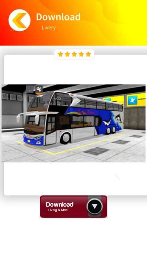 Bussid Bus Voyager Mod स्क्रीनशॉट 1