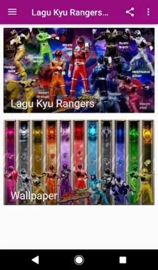 Lagu Kyu Rangers Wallpaper Offline screenshot 4