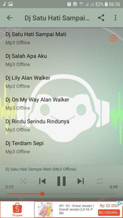 Dj Satu Hati Sampai Mati Offline screenshot 4