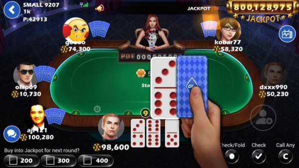 Poker Domino 99 Terbaik screenshot 1