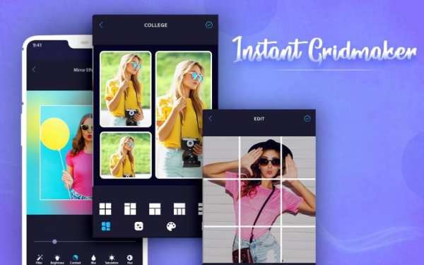 Grid Maker : Photo Collage Maker & StoryArt 2020 स्क्रीनशॉट 6