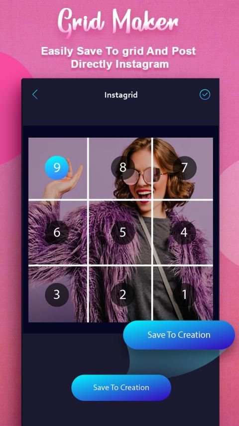 Grid Maker : Photo Collage Maker & StoryArt 2020 स्क्रीनशॉट 2