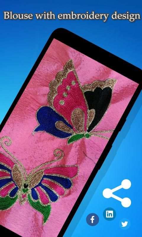 Embroidery Blouse Designs स्क्रीनशॉट 2