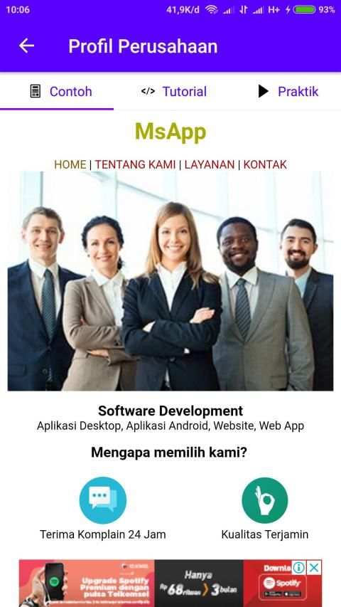 Buku Pemrograman (versi baru Belajar HTML) screenshot 1