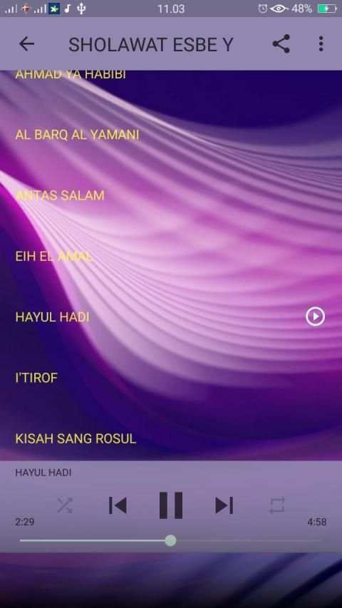 Sholawat Nabi (Esbeye) Offline screenshot 3