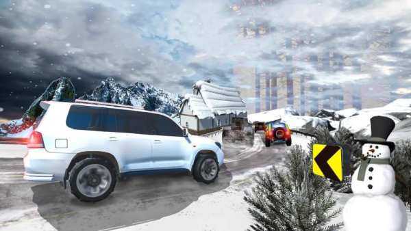 Offroad Prado Driving Game: Impossible Tracks screenshot 2