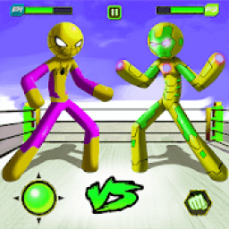 ikon Spider Stickman Fighting 2020: Wrestling Games