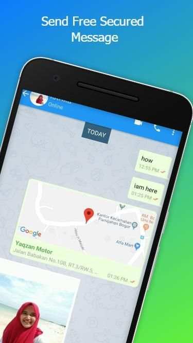 Messenger - Gratis Nelpon & Chat Tanpa Batas screenshot 1