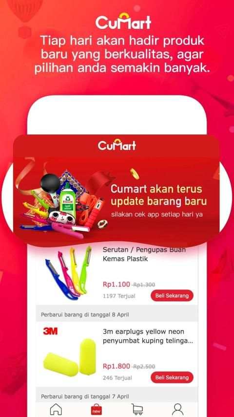 CuMart - Murah & Berkualitas Online Shopping screenshot 1