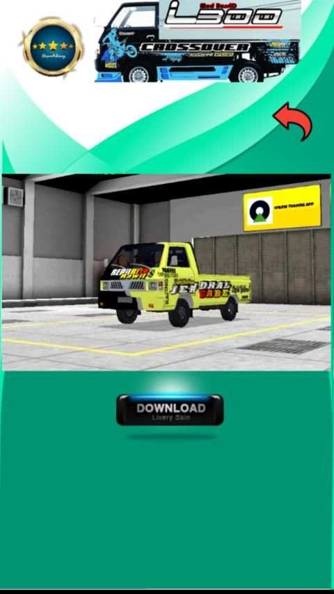 Mod Bussid L300 screenshot 1