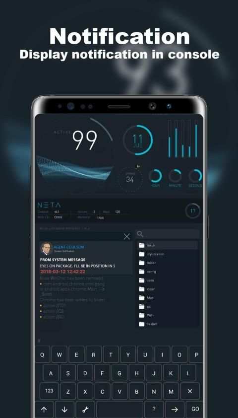 Future Launcher -- Aris Theme स्क्रीनशॉट 2