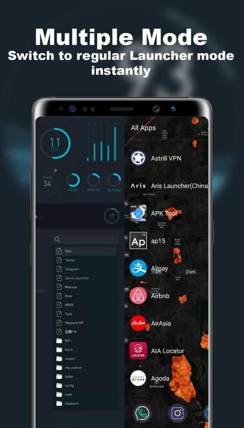 Future Launcher -- Aris Theme स्क्रीनशॉट 5