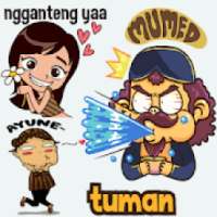 WA Sticker Jawa Cute WAStickerApps Jowo Guyon