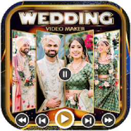 Wedding Video Maker : Photo Animation With Song आइकन