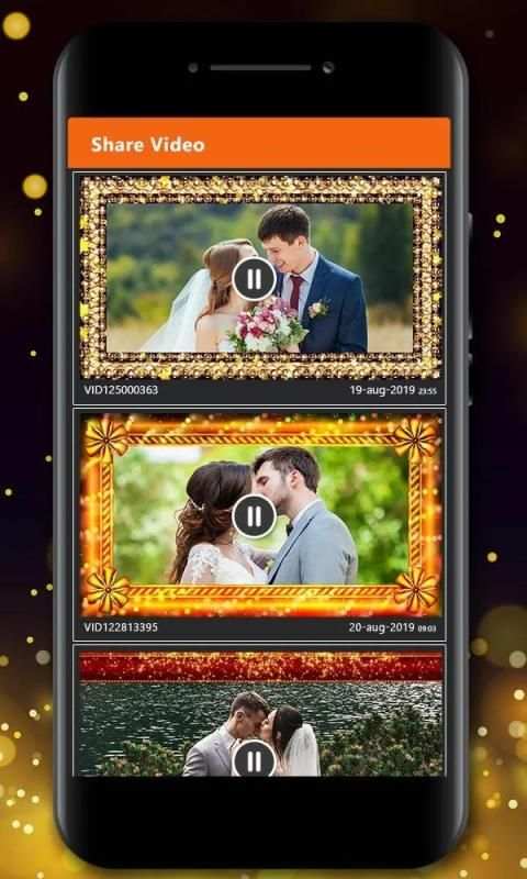 Wedding Video Maker : Photo Animation With Song screenshot 1