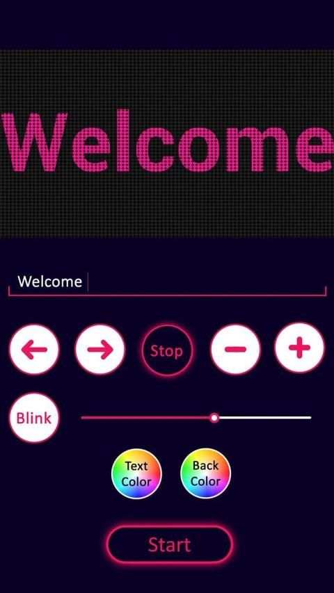 Colorful LED Name : My Name Live Wallpaper screenshot 4