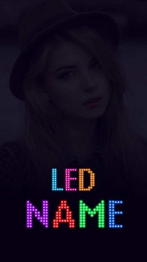 Colorful LED Name : My Name Live Wallpaper screenshot 2