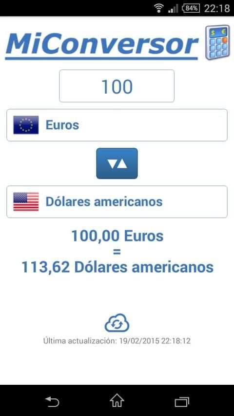 Mi Conversor de monedas screenshot 3