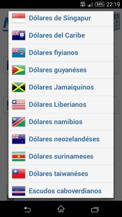 Mi Conversor de monedas screenshot 2