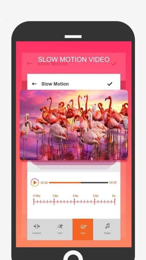 Slow motion video production screenshot 3