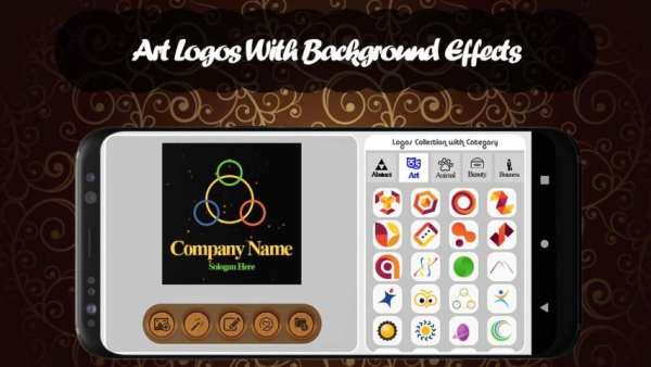 Logo Maker Free - Graphic Design & Logo Creator स्क्रीनशॉट 3