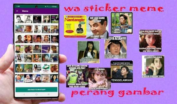 WAStickerApps MEME Stickers INDONESIA for WhatsApp screenshot 3