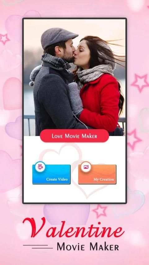 Valentine Video Maker: love Movie Maker स्क्रीनशॉट 7