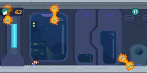 Vir The Robot Boy Run screenshot 4