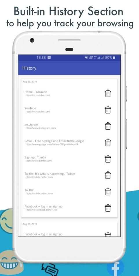 All Social Media apps in one app -All Social sites स्क्रीनशॉट 3
