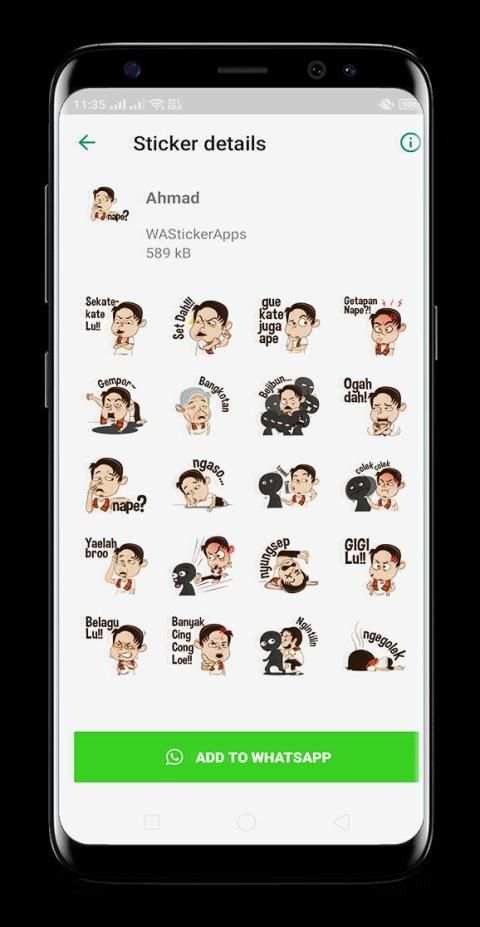 Betawi Kite WAStickerApps - Stiker for Whatsapp screenshot 1