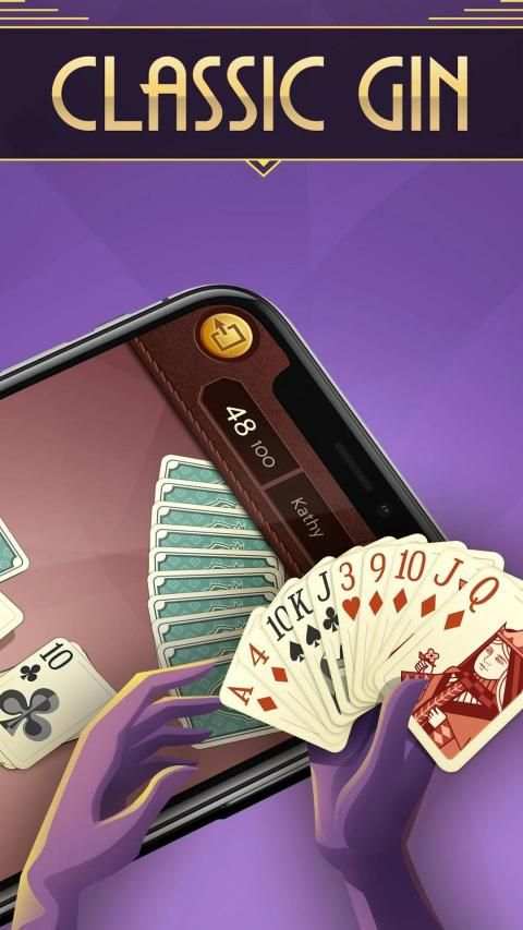 Grand Gin Rummy: Classic Gin Rummy card game screenshot 4