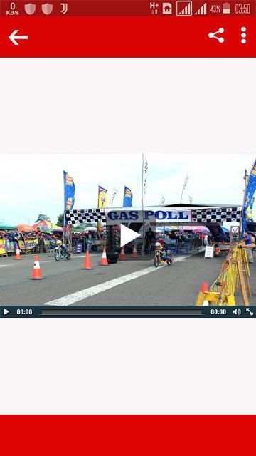 Video Balapan Drag Motor screenshot 3