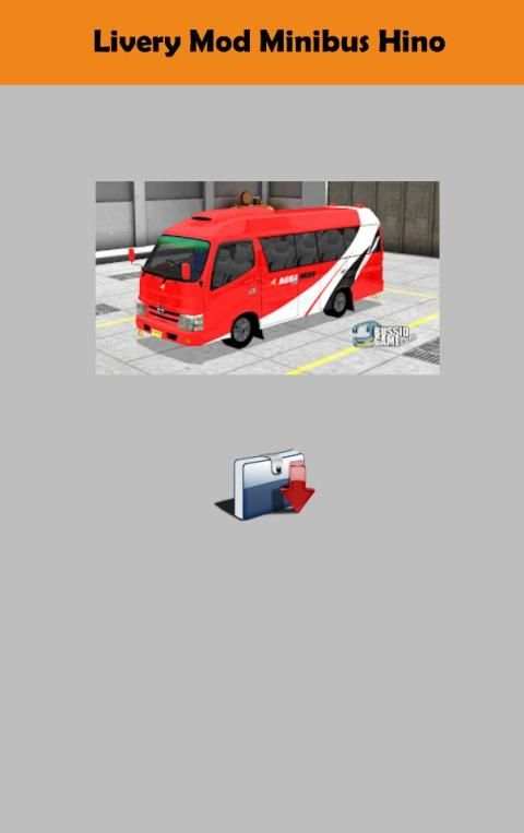Mod Minibus Bussid screenshot 1