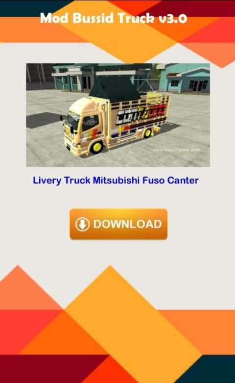 Bussid Mod Truck Indonesia Baru screenshot 3