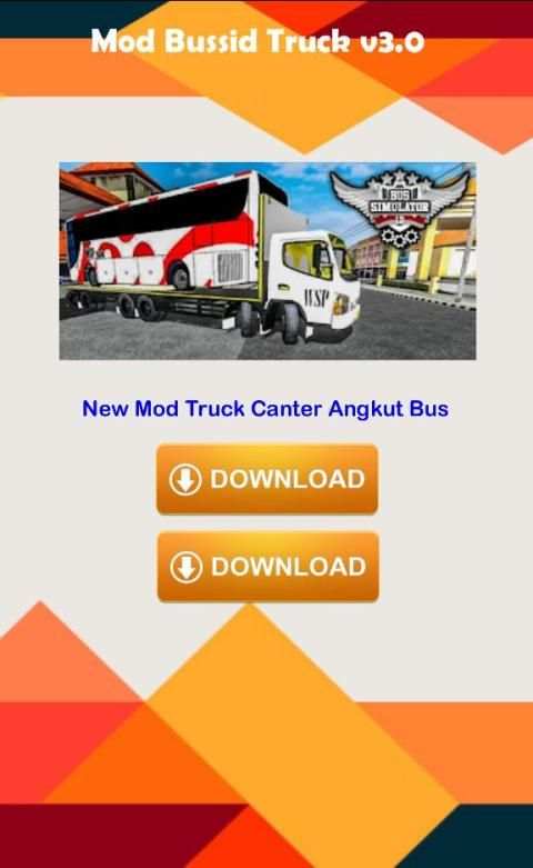 Bussid Mod Truck Indonesia Baru screenshot 2