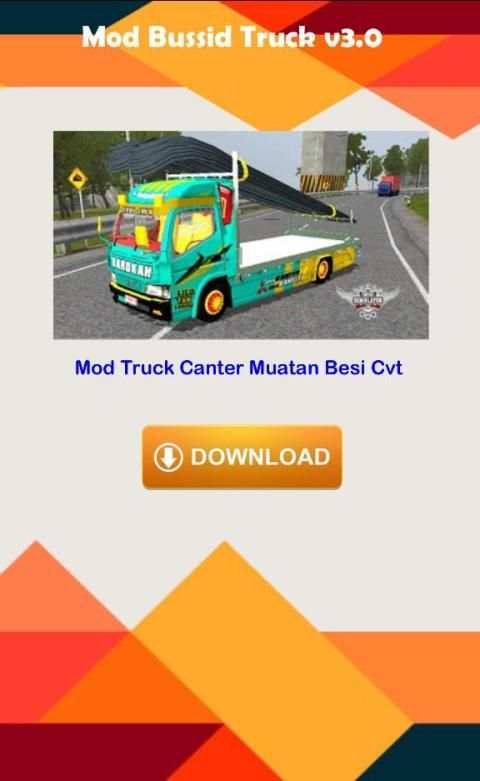 Bussid Mod Truck Indonesia Baru screenshot 4