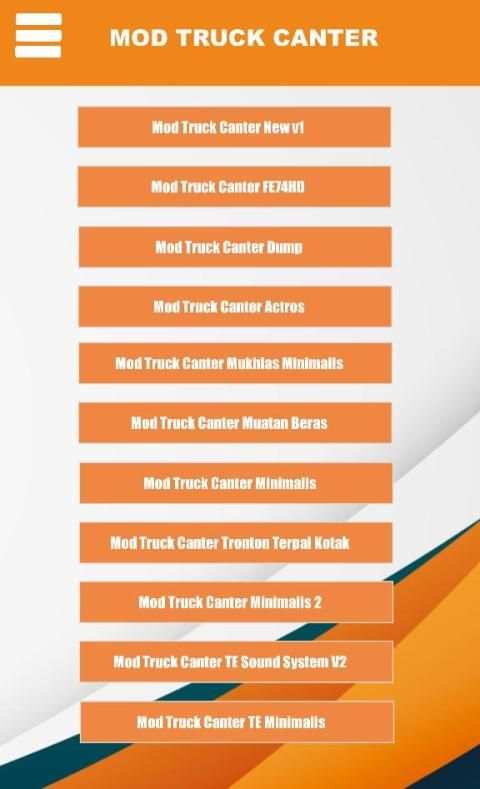 Bussid Mod Truck Canter Indonesia screenshot 6