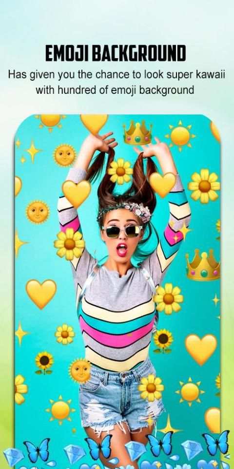 Emoji Background Photo Editor screenshot 4
